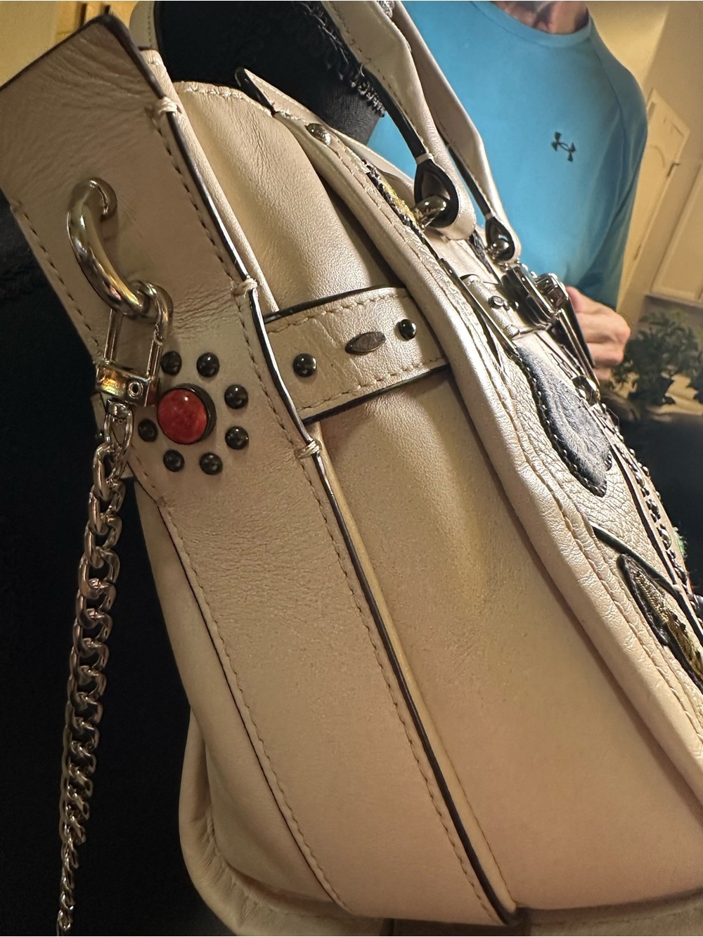 Coach Swagger 27 in Embellished Canyon Quilt Leather - Picture 10 of 16